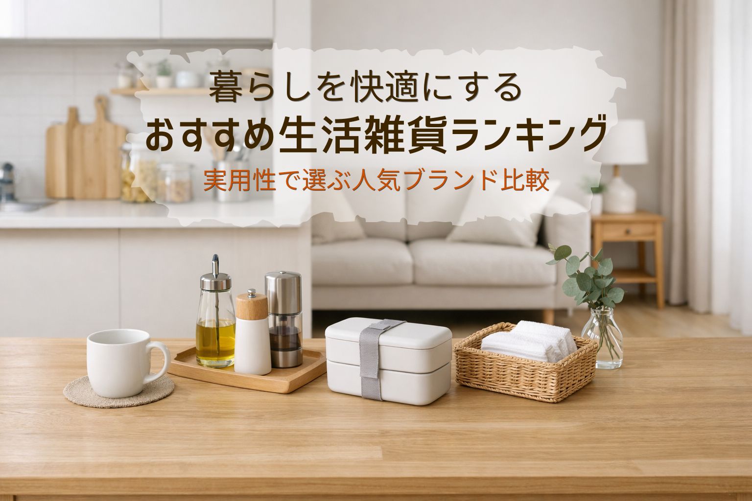 暮らしを快適にする生活雑貨