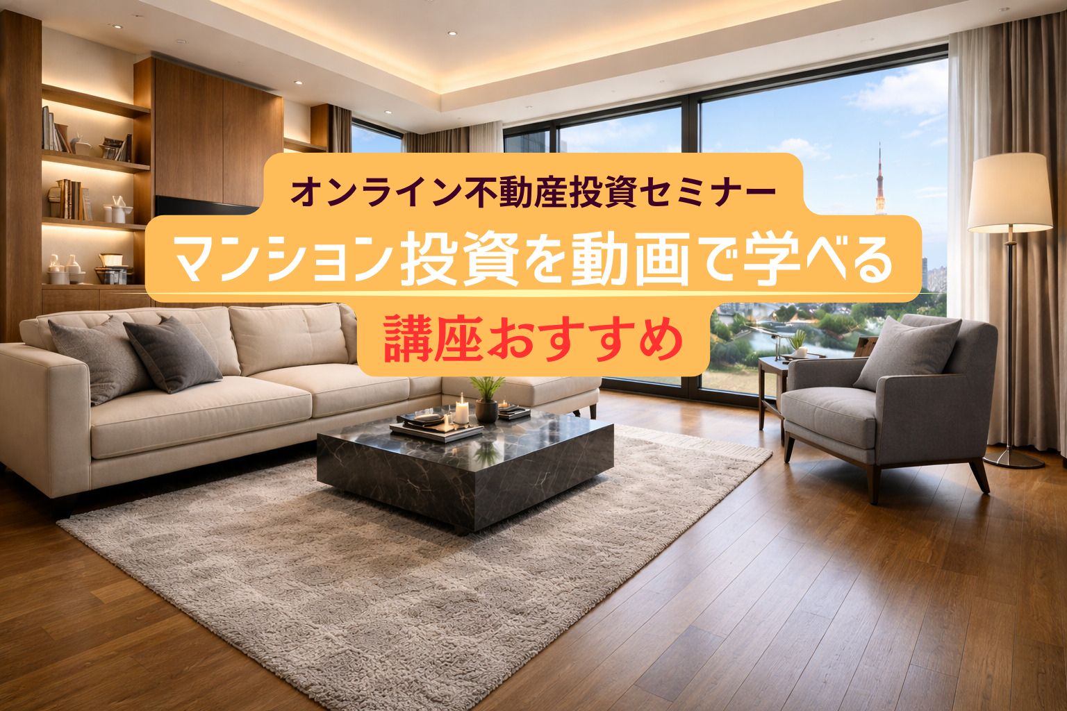 オンライン不動産投資セミナー